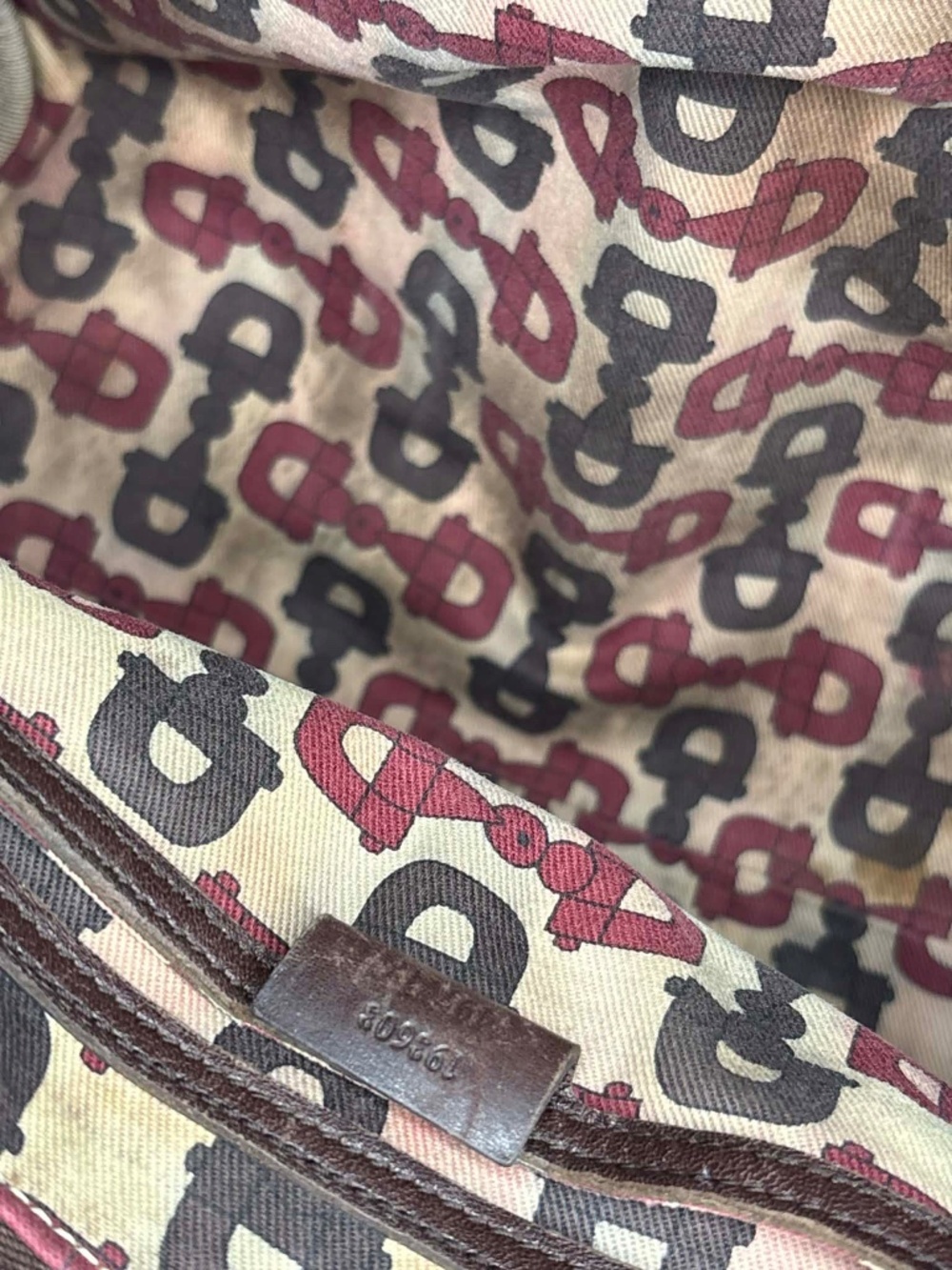 auth -Gucci "Gucci Guccissima Boston bag - Picture 4 of 10